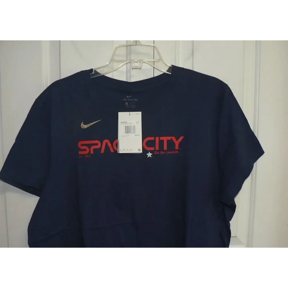 Nike Women's‎ Houston Astros Space City Go for Launch Bregman Tee Navy 2XL $40